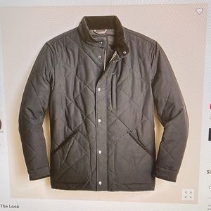 J.Crew Sussex quilted jacket